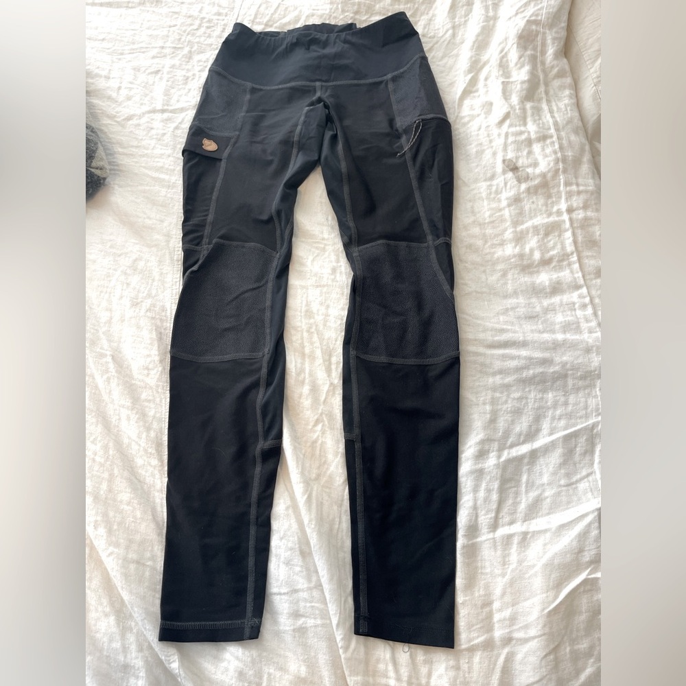 Fjallraven Women's Abisko Trekking Tights - Black - XS